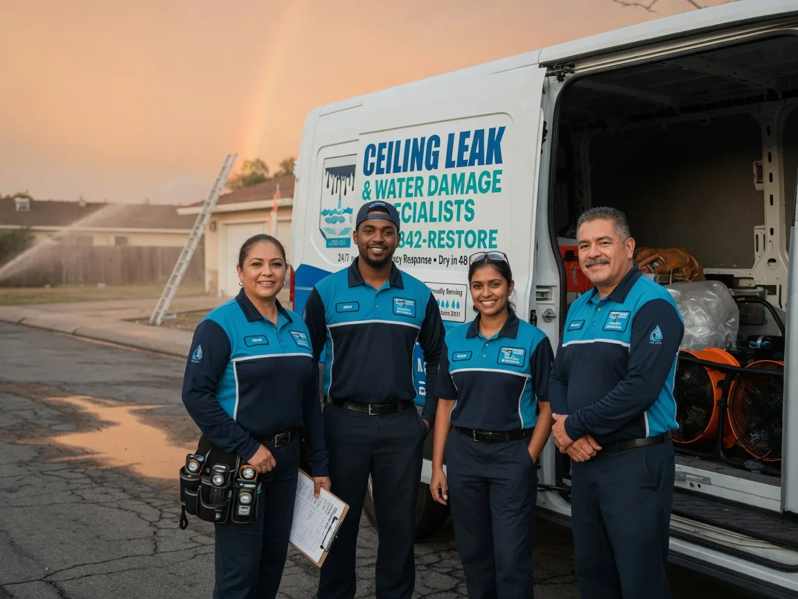 Ceiling Leak Cleanup company in Frost, TX