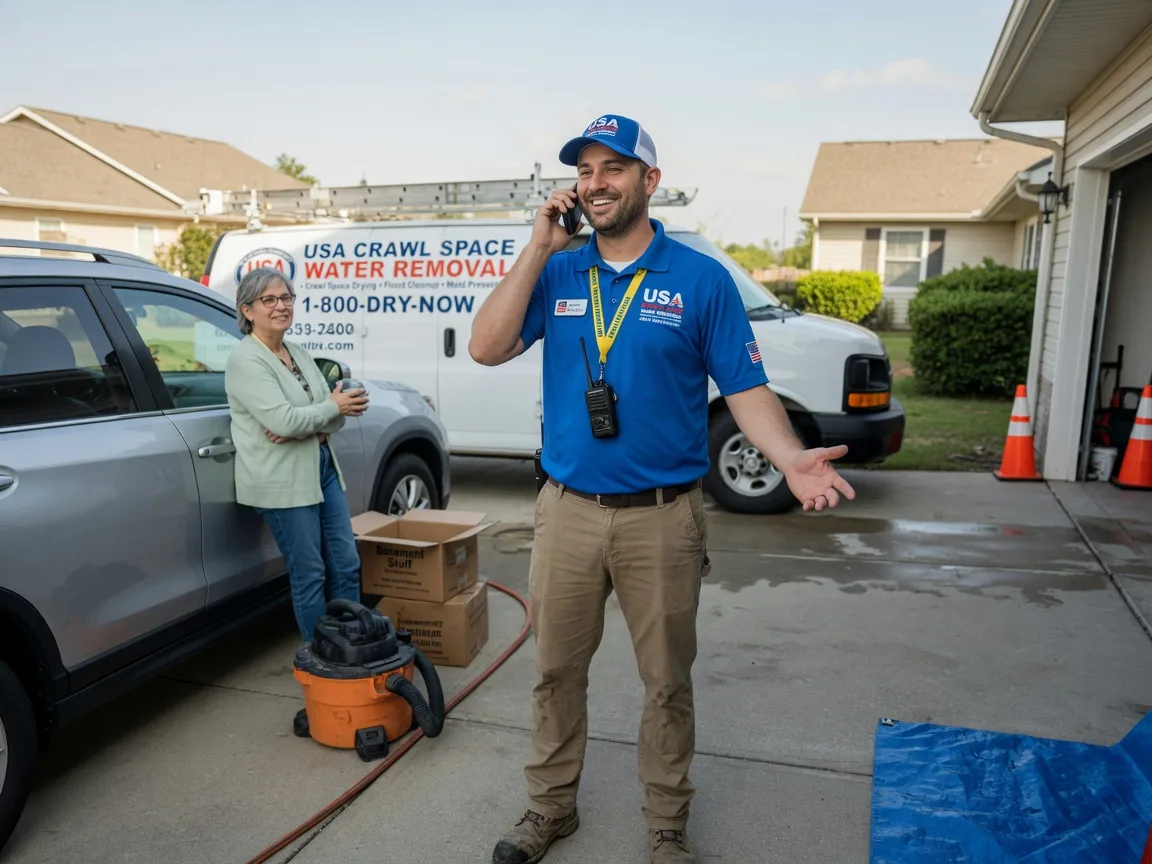 Crawl Space Water Removal Frost, TX FAQs